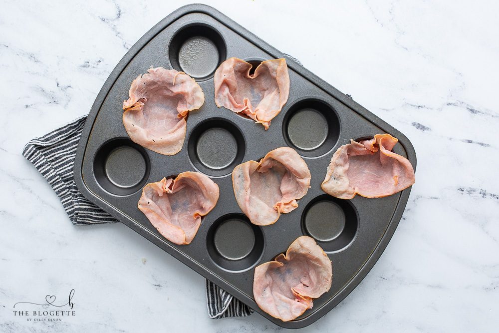 Ham muffin cups