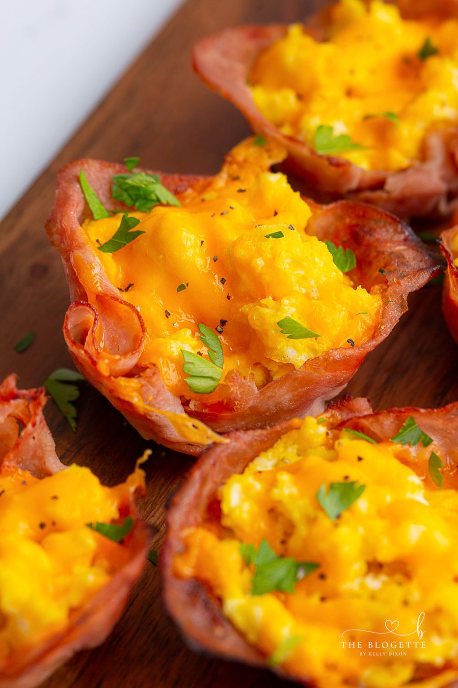 Ham and Egg Cups at home