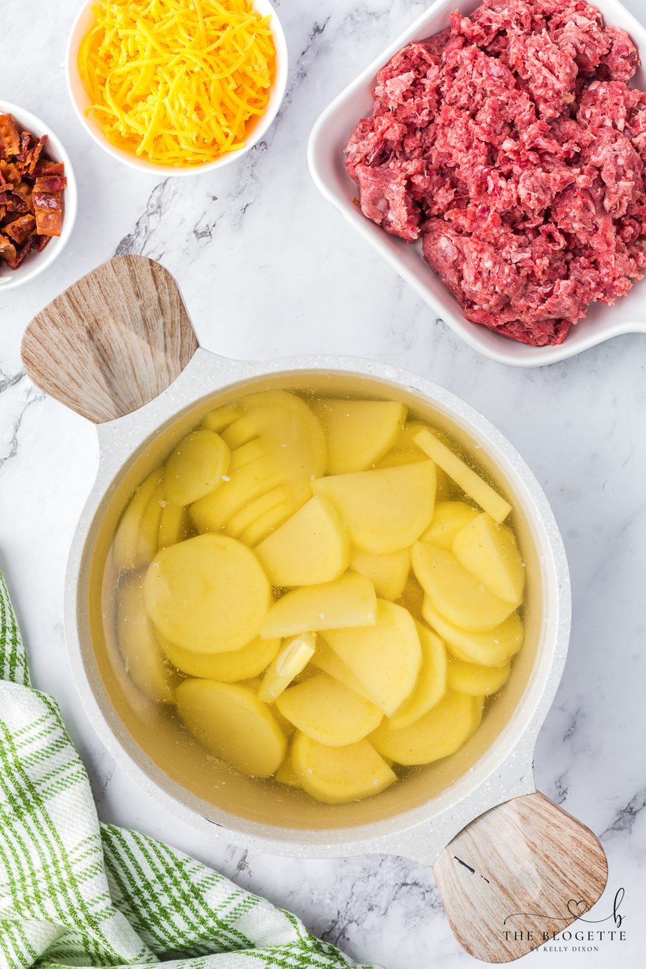 Boil potatoes