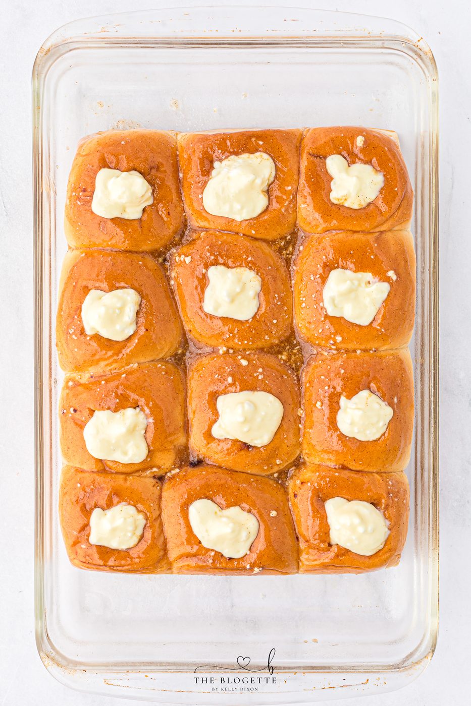 Fill the rolls.
