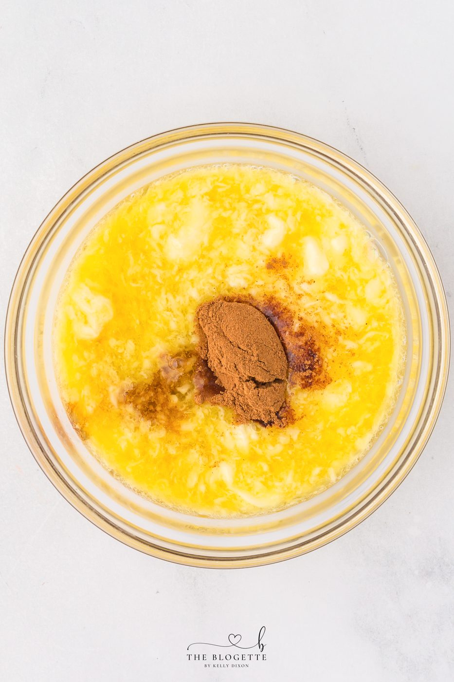 Make the butter mixture