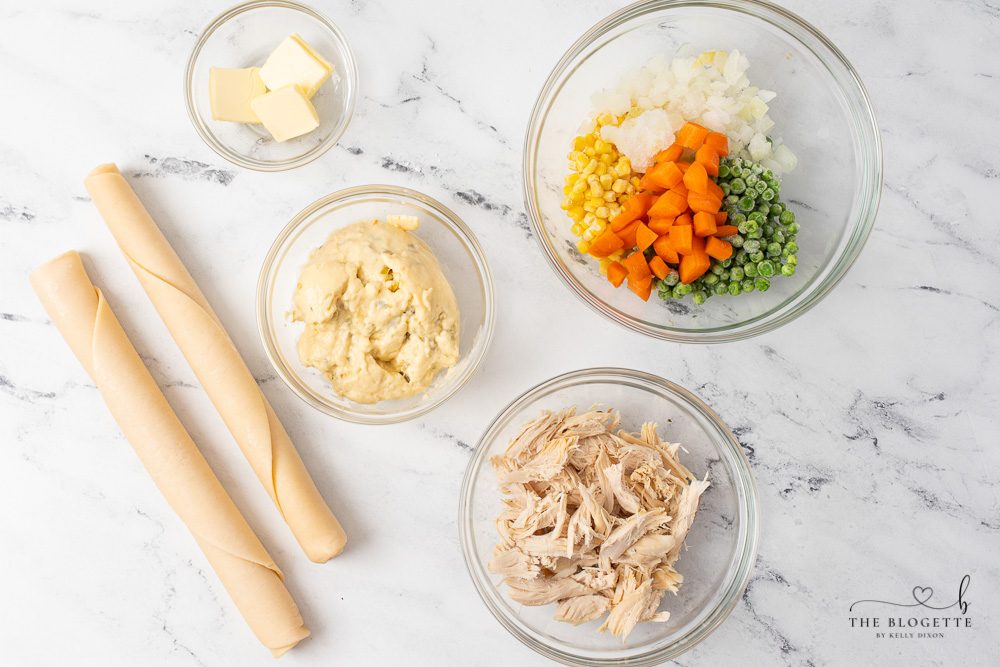 Pot Pie Ingredients
