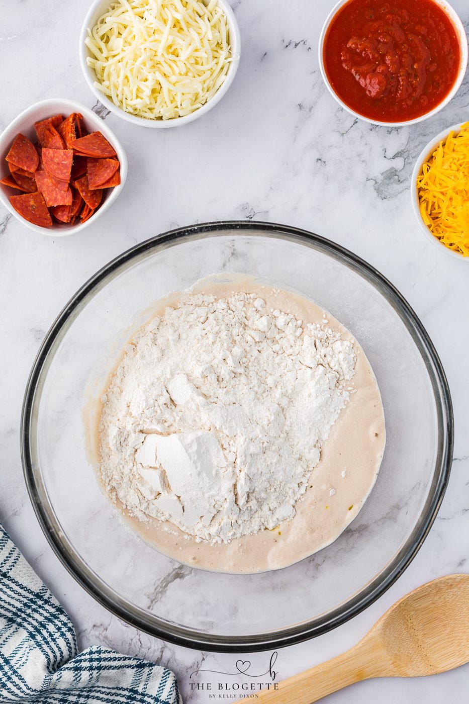 From-scratch dough