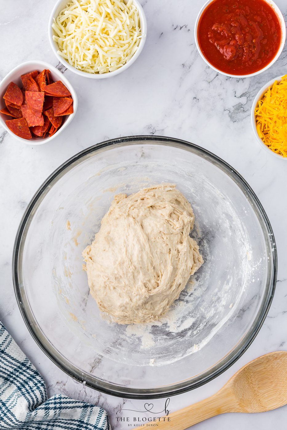 From-scratch dough