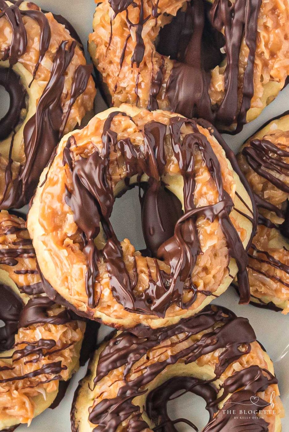 From-scratch Samoa Cookies