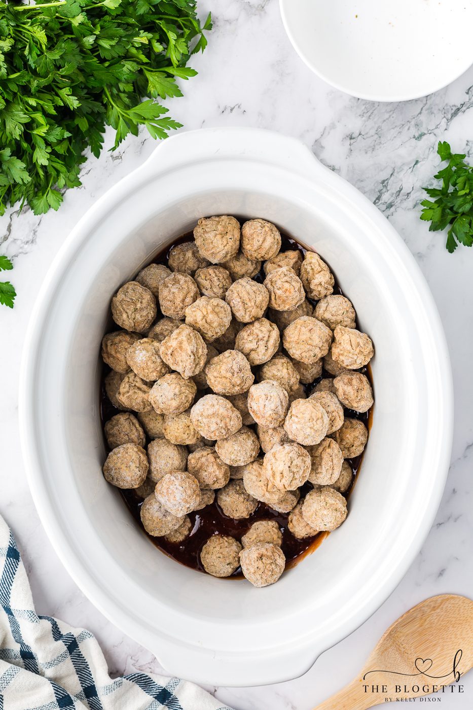 Add your meatballs to the sauce