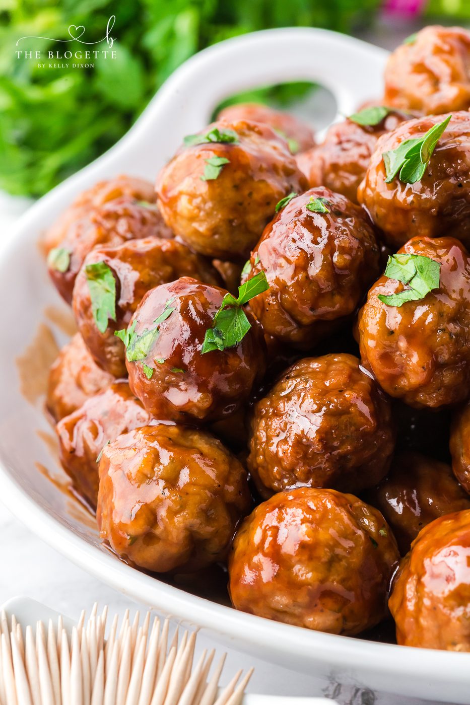 Honey BBQ Crockpot Meatballs at home