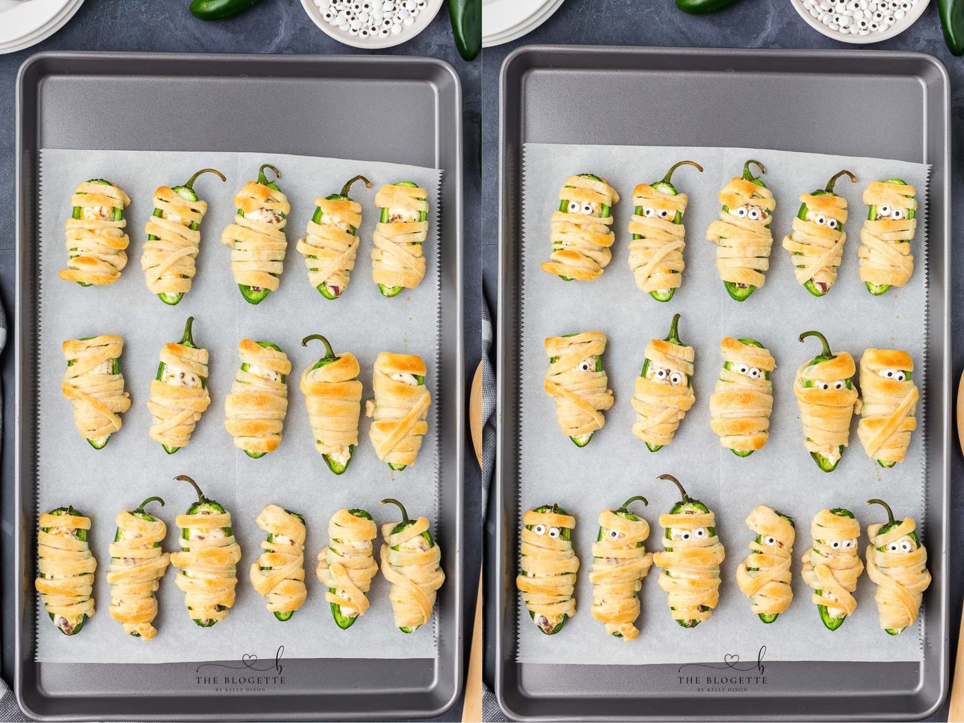 Halloween Jalapeno Poppers