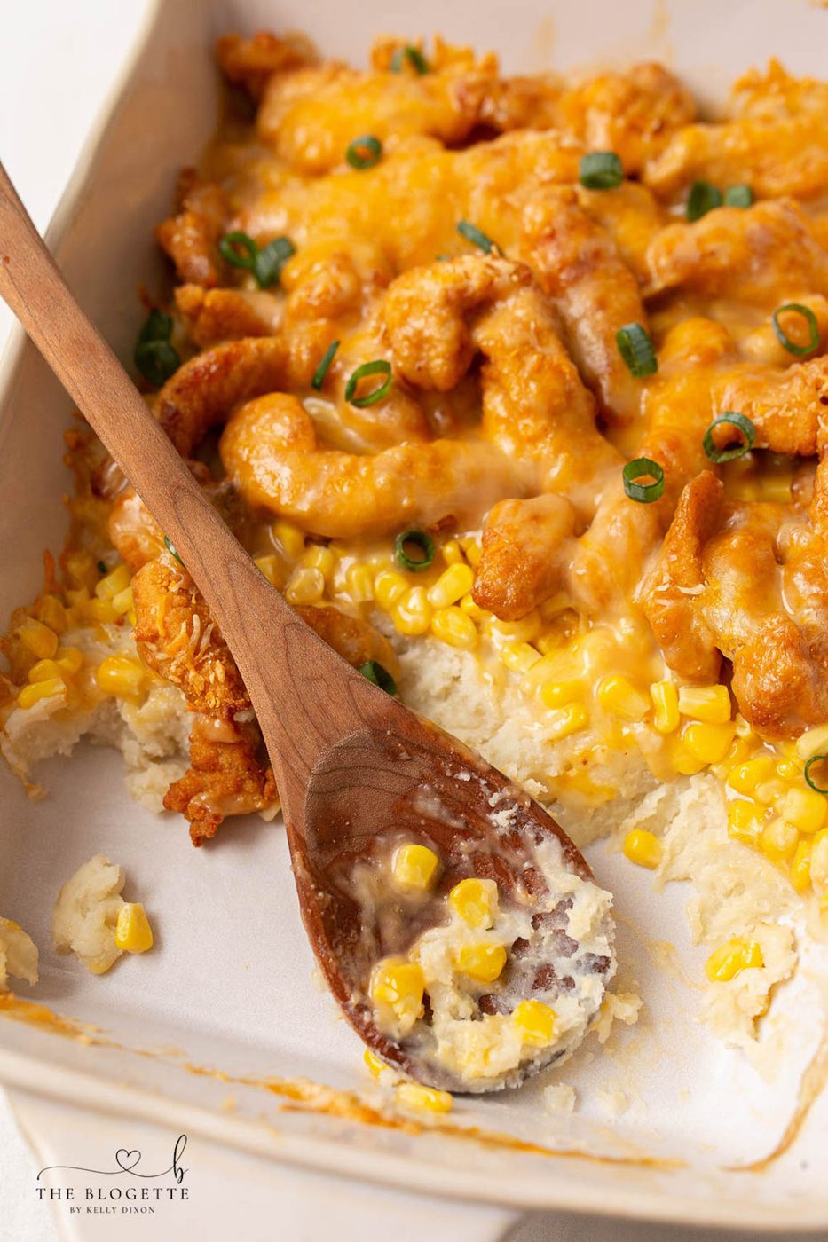 Crispy Chicken Bowl Casserole