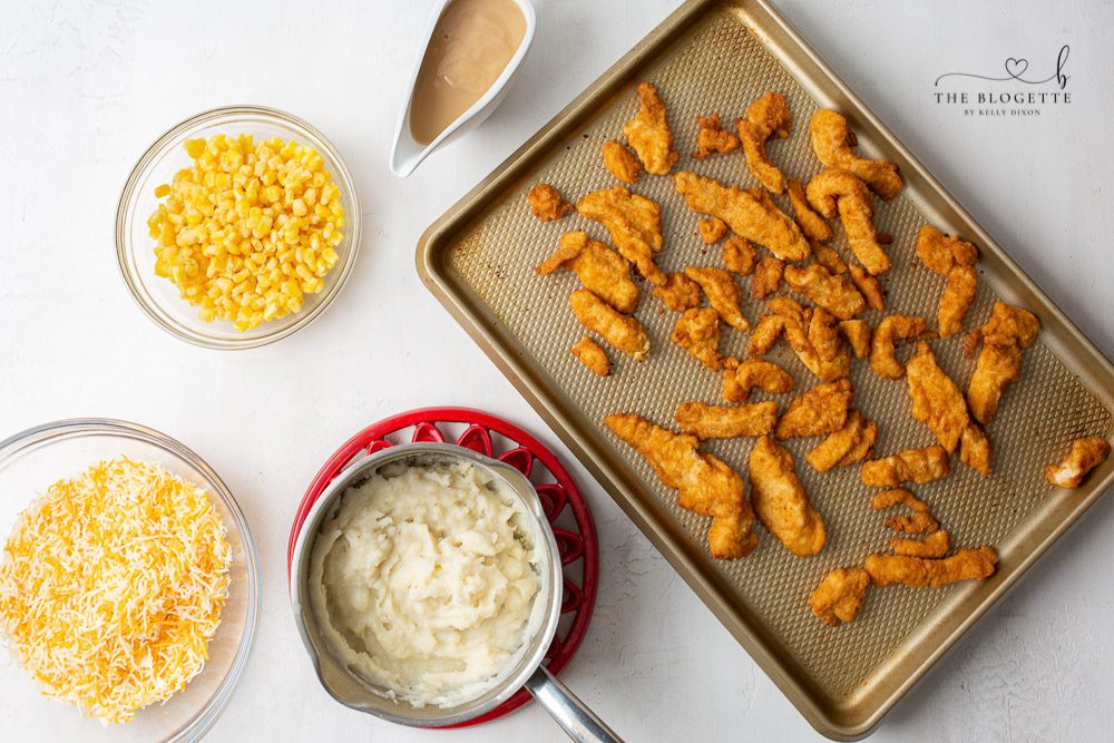 Crispy Chicken Bowl Casserole