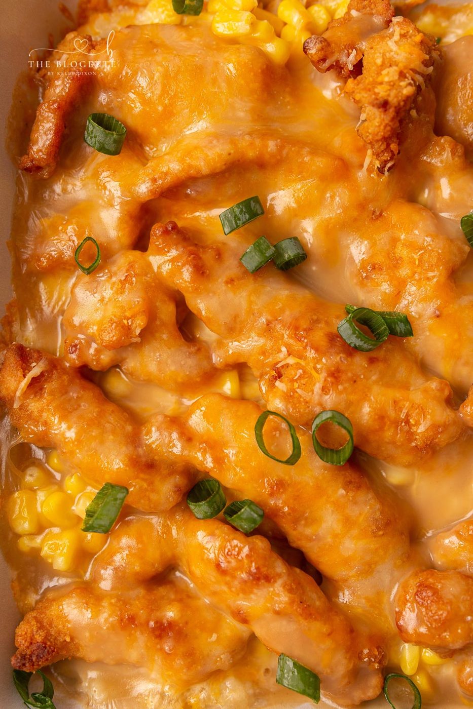 Chicken Bowl Casserole, crispy