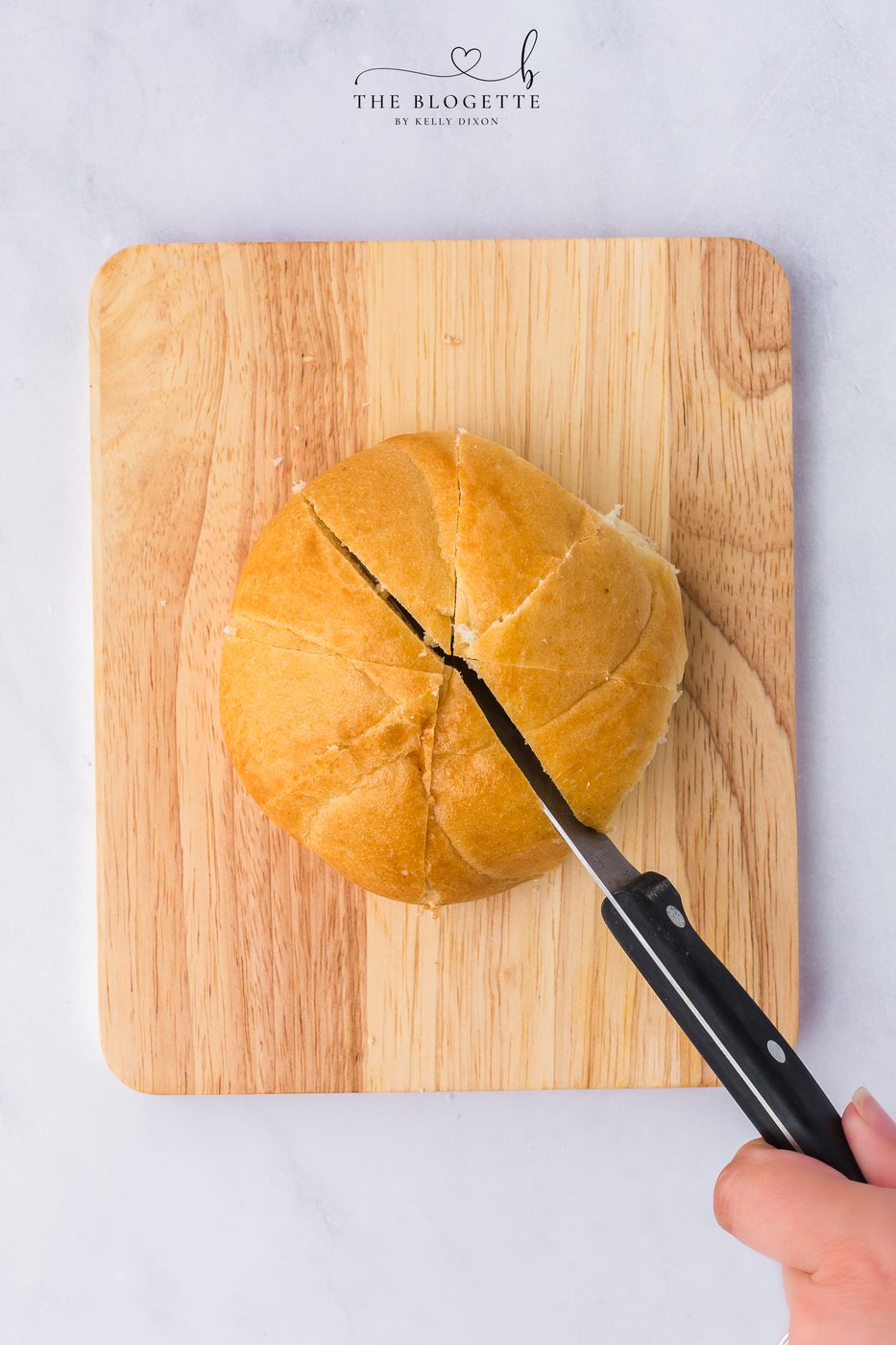 Slice the rolls