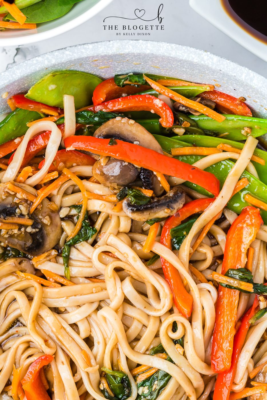 Satisfying Lo Mein recipe with a flavor that tastes just like takeout! But, it’s much quicker, tastier, and healthier than take-out.