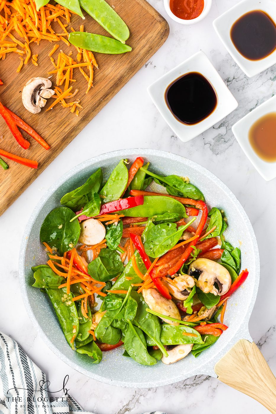 Sauté the veggies