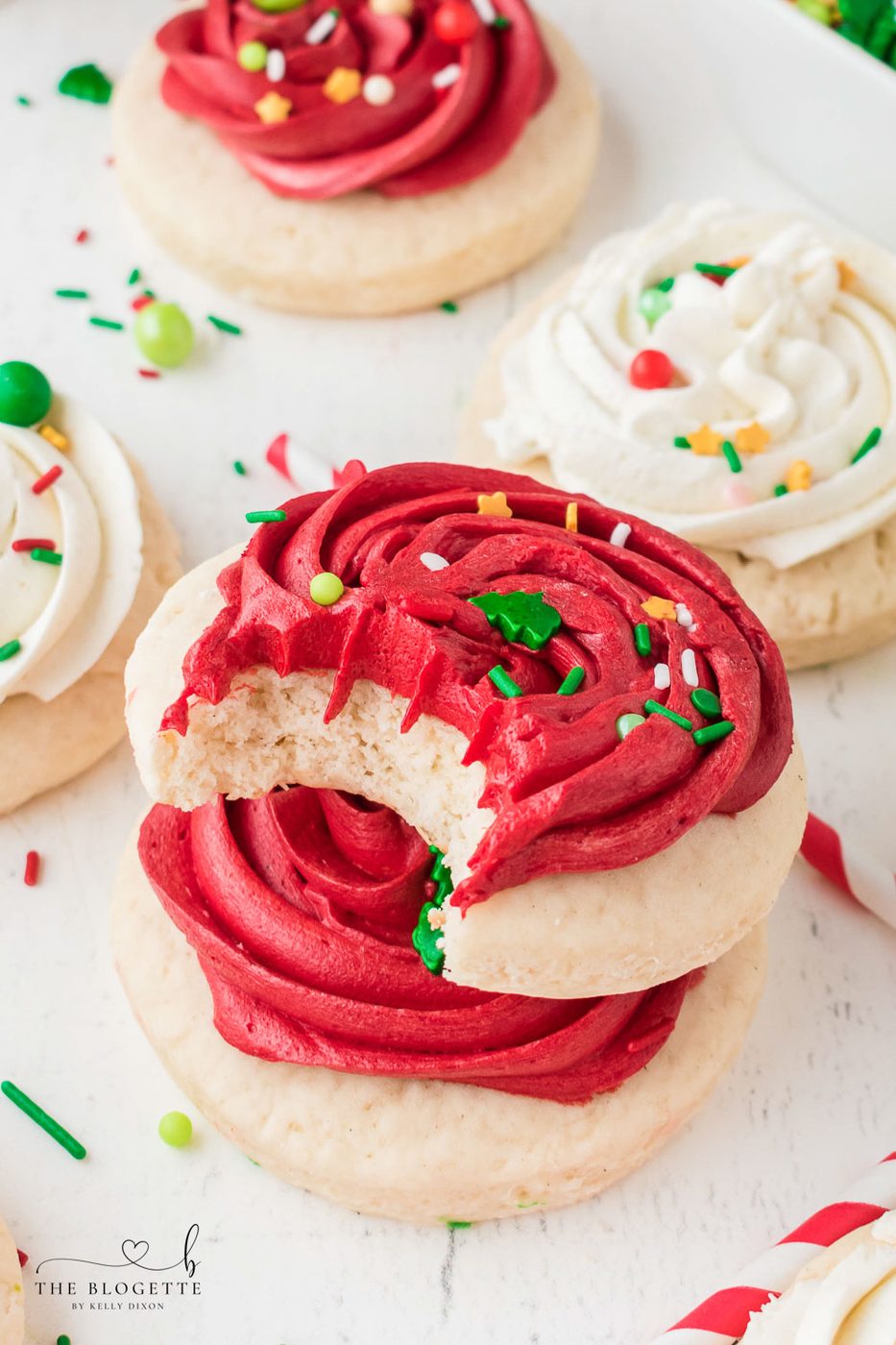 From-scratch Lofthouse Christmas Cookies are even better than the satisfying ones you buy at the grocery store. So fun to make and decorate!