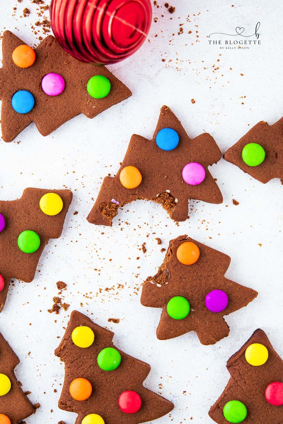 These creative, adorable, and fun cookies with M&M lights are straightforward to mix. M&M Christmas Tree Cookies are a kid's favorite to make and are a great treat when you are with friends, family, or company.