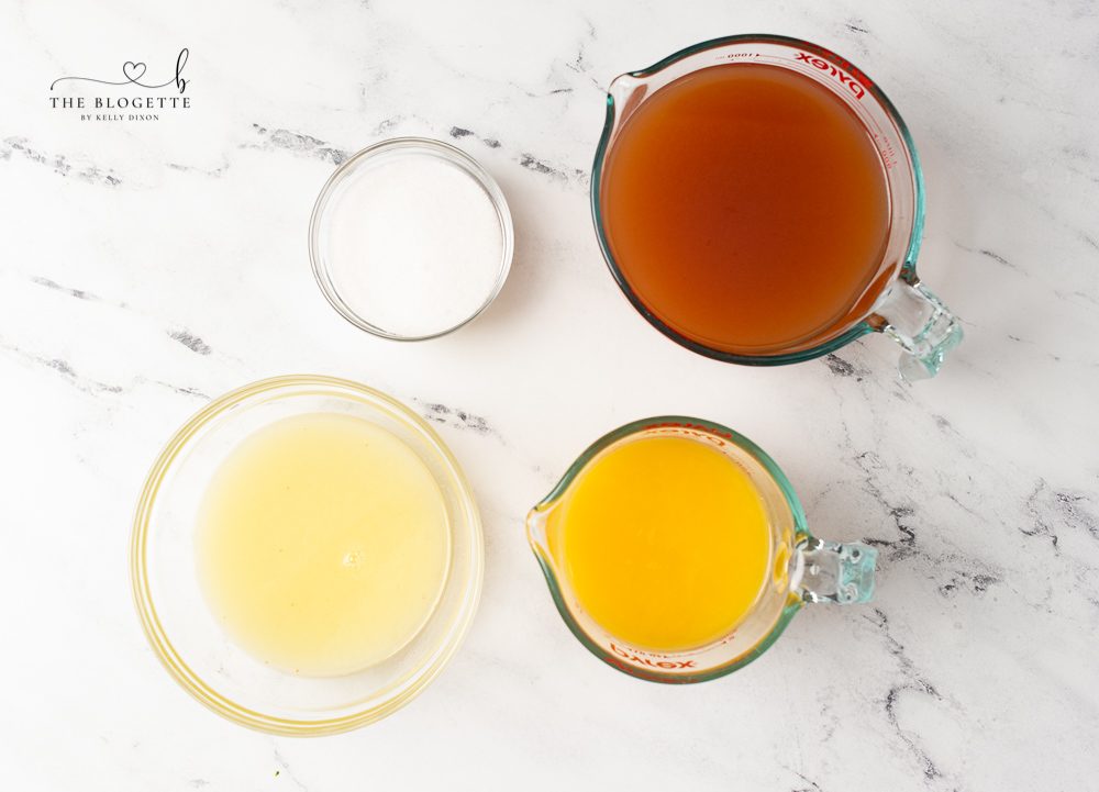 Brunch punch ingredients