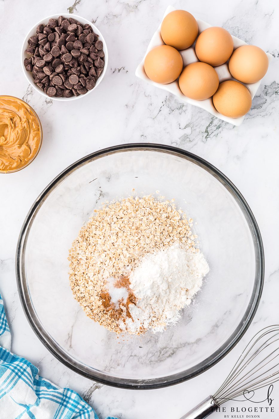 Mix the dry ingredients