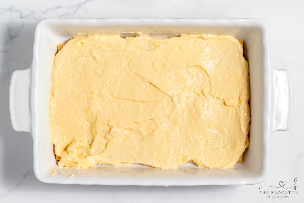 Creamy pudding mixture