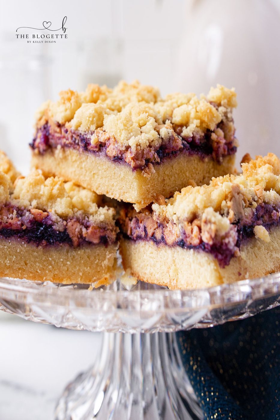 Peanut Butter and Jelly Cookie Bars