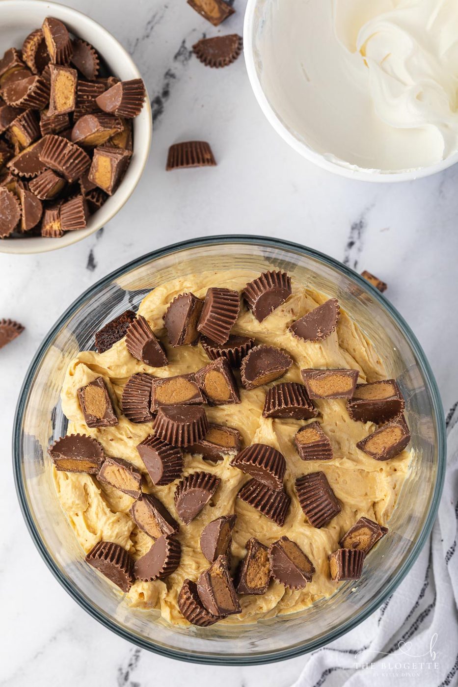 Peanut Butter Brownie Trifle
