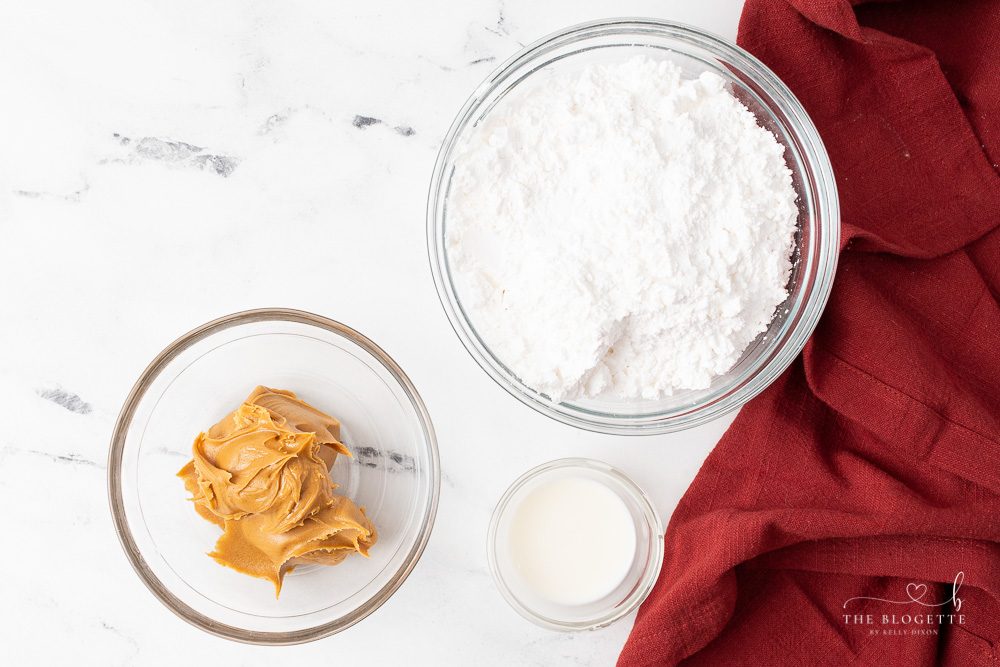 Peanut Butter Frosting Ingredients