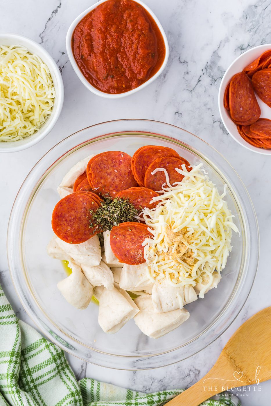 Mix ingredients