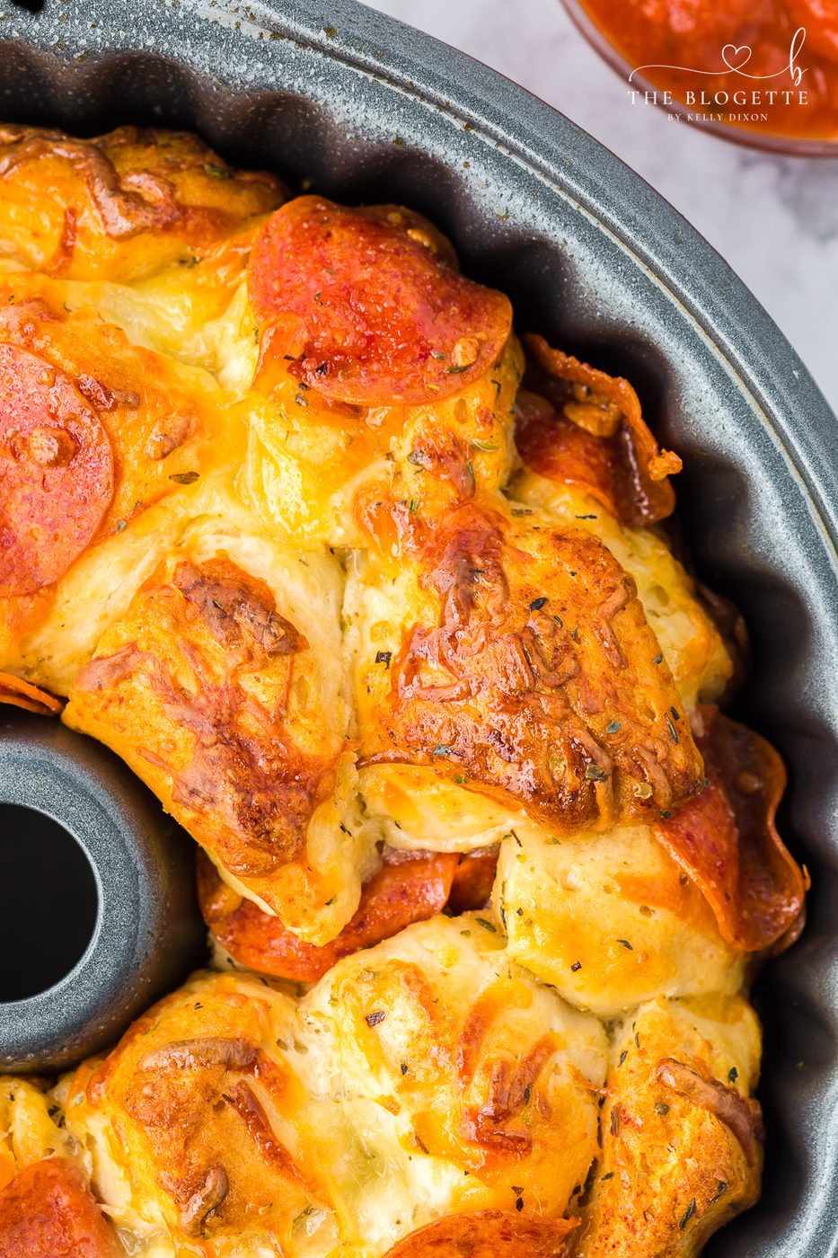 From-scratch Pizza-Pull Apart Bread