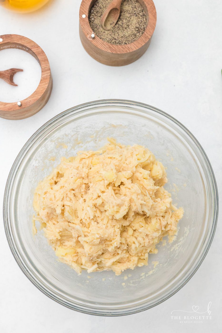 Potato pancake mixture