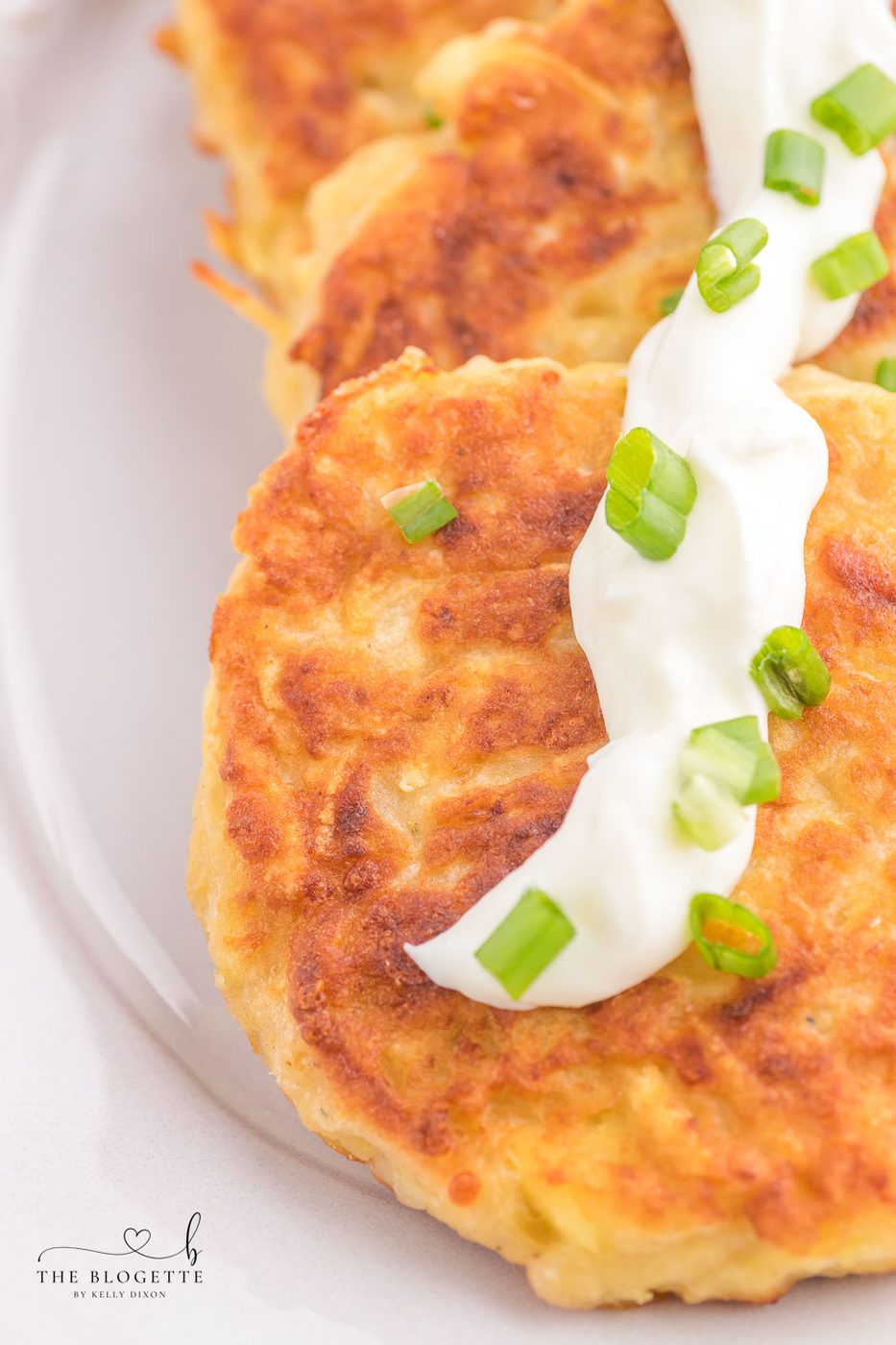 Potato Pancakes are fluffy and cheesy pancakes made with mashed potatoes and pan-fried to crispy golden brown perfection.