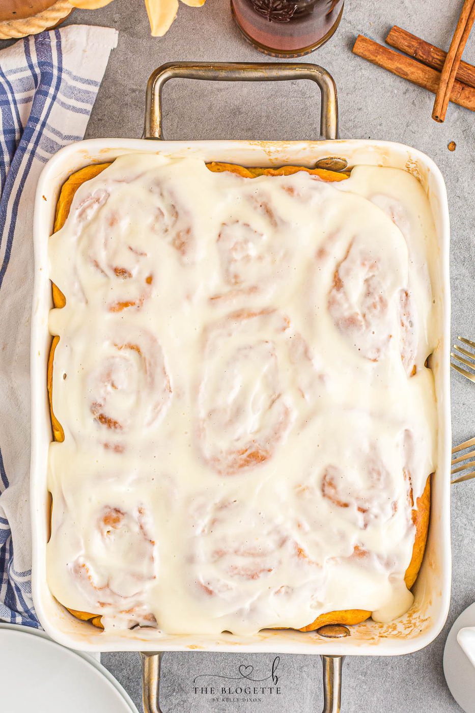 Home-style Pumpkin Cinnamon Rolls