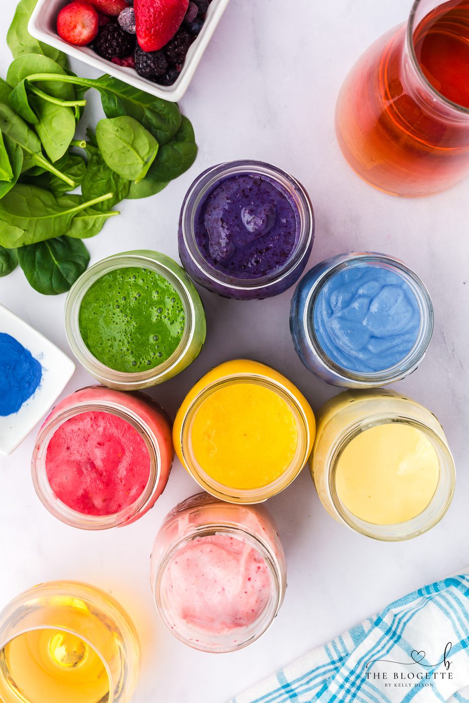 Rainbow smoothie