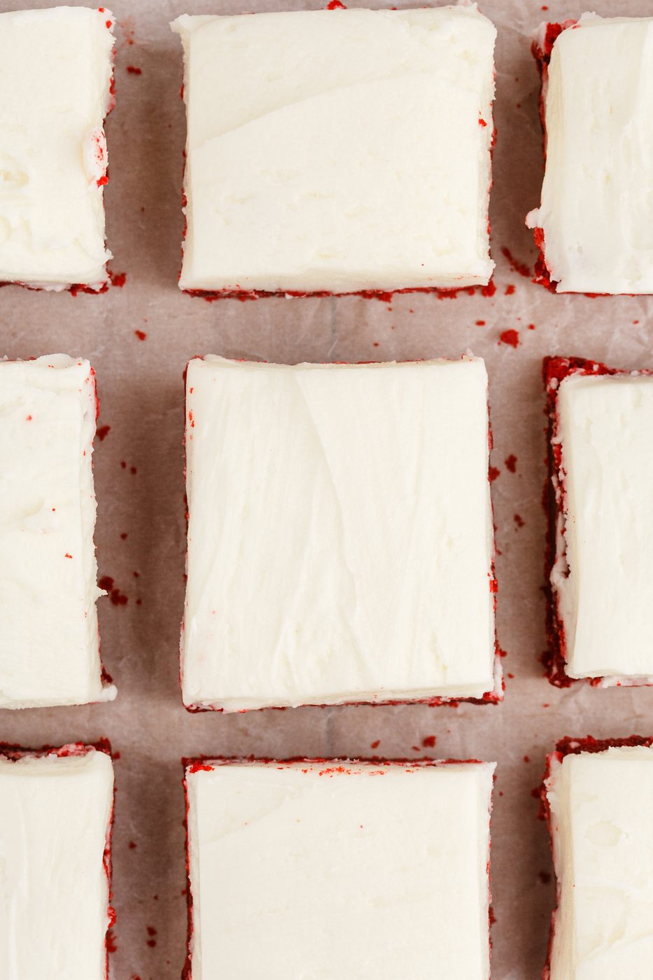 Red Velvet Cookie Bars