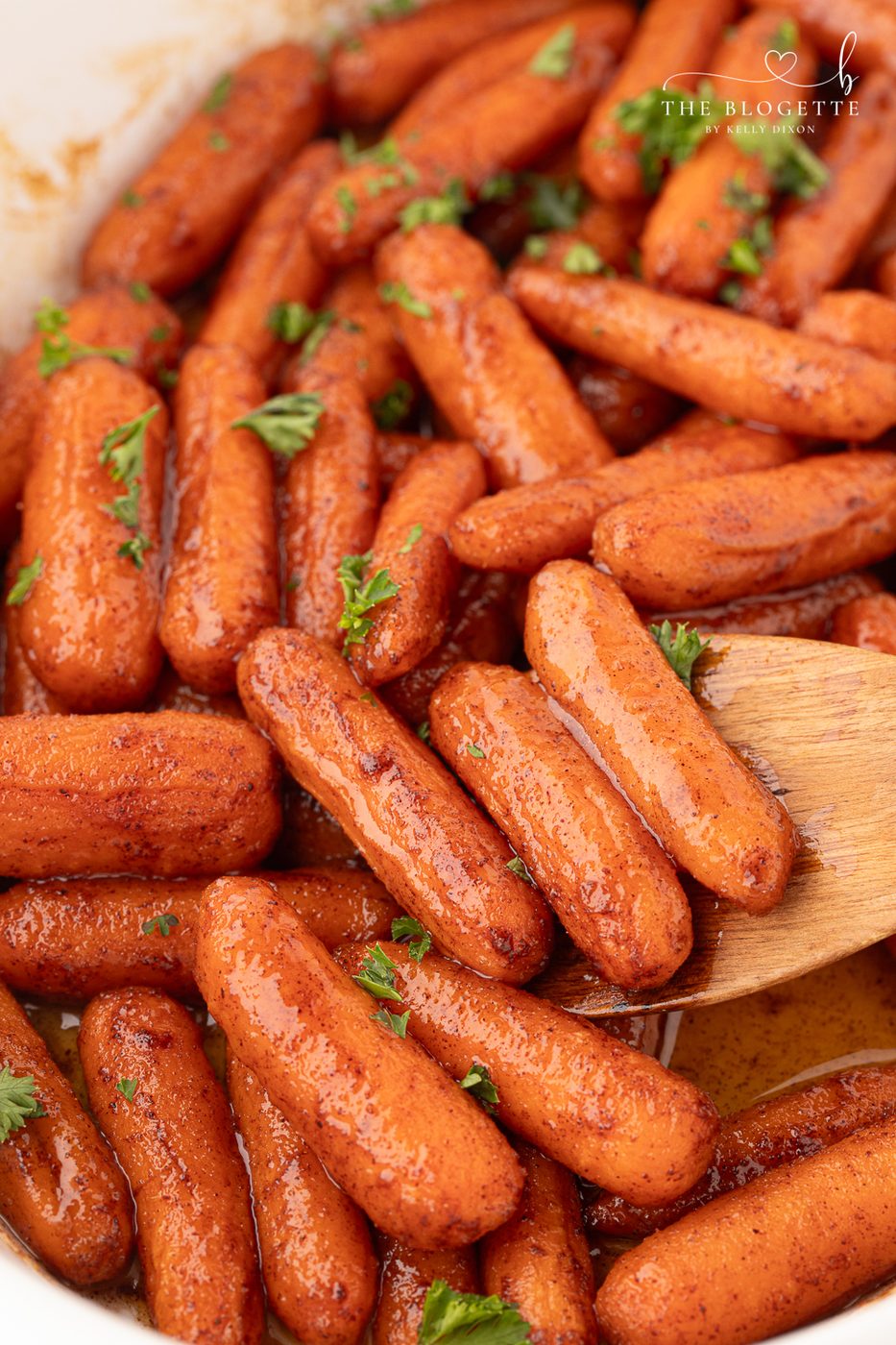Roasted Baby Carrots are sweet, tender, and done in 30 minutes! A must-have during the holidays, but great for any weeknight dinner!