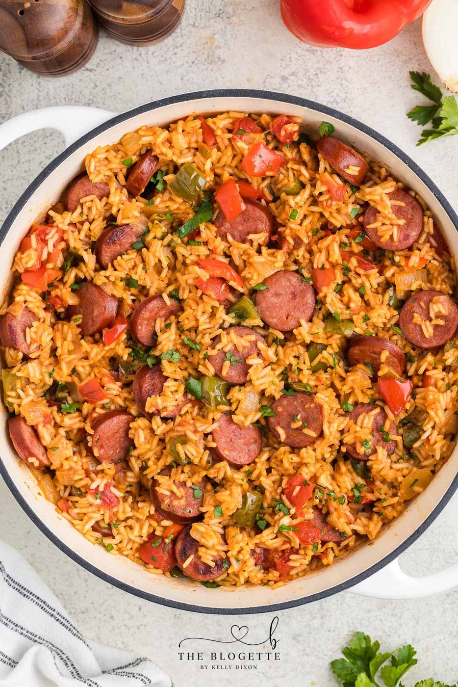 Sausage & Rice Skillet