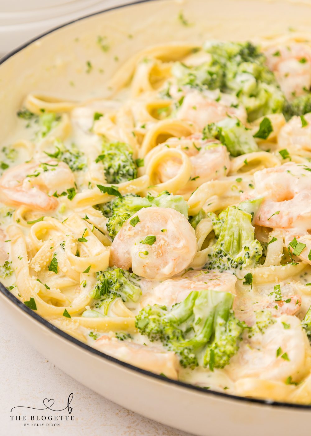 Home-style Shrimp Alfredo