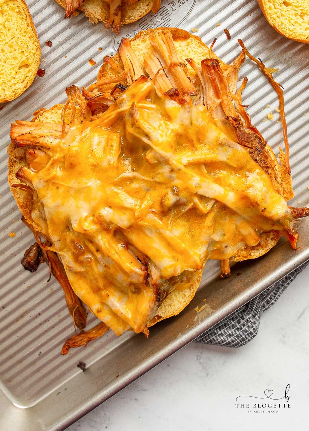 Pulled Pork Sliders with Cheese