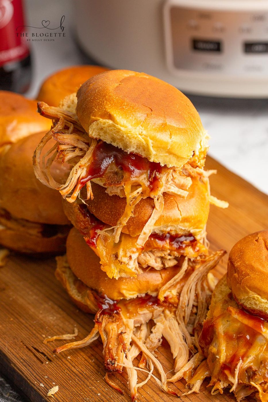 Dr. Pepper Pulled Pork made in a slow cooker is straightforward, tender, and satisfying. Everything you love about sweet and savory pulled pork, but when it's flavored with Dr. Pepper, it makes every single bite melt in your mouth!