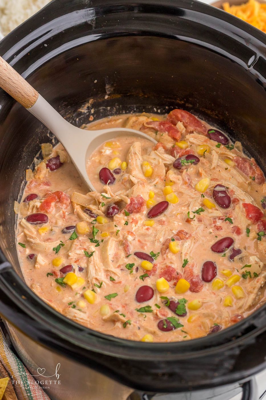 Slow Cooker White Chicken Chili
