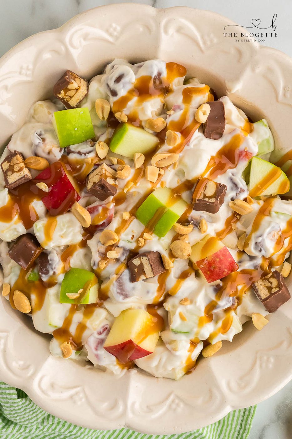 From-scratch Snickers Apple Salad