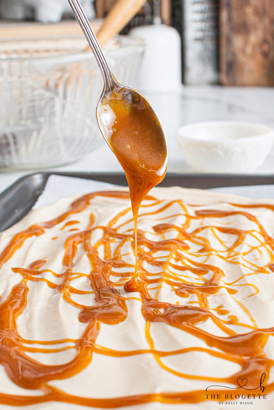 Caramel drizzle