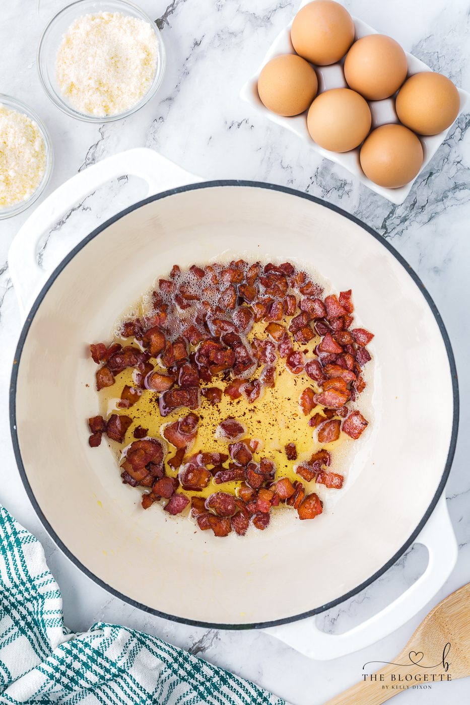 Cook the bacon