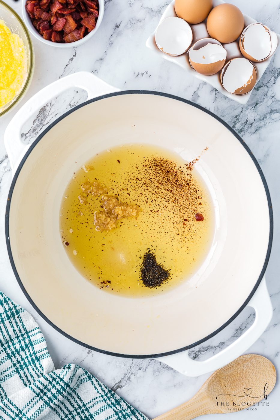 Combine seasonings