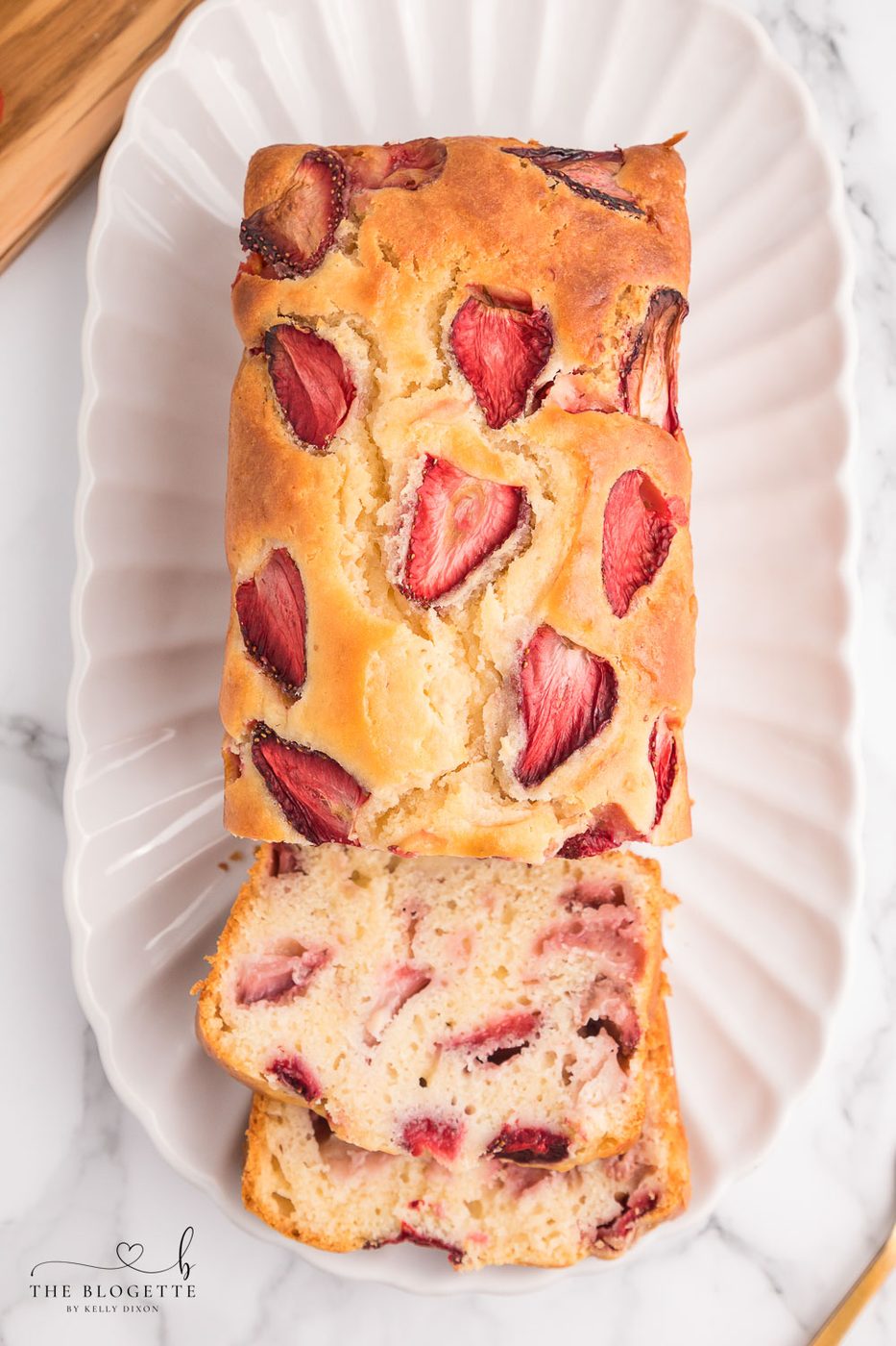 From-scratch Strawberry Bread