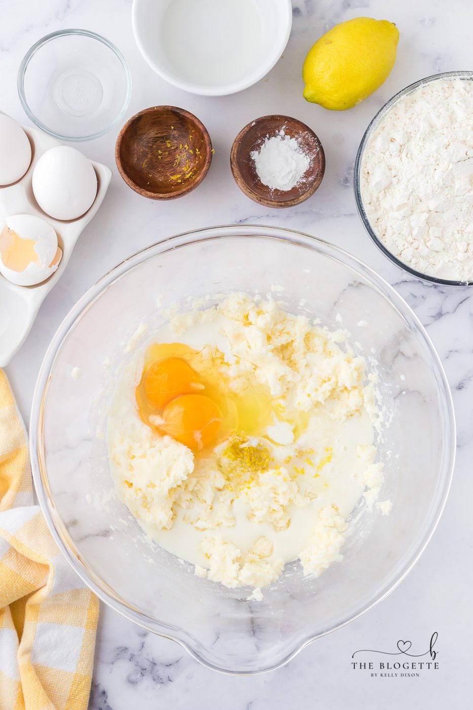 Lemon Cupcake Ingredients