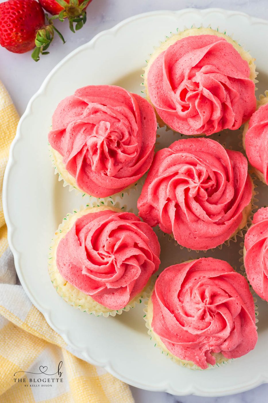 Strawberry Jello Frosting