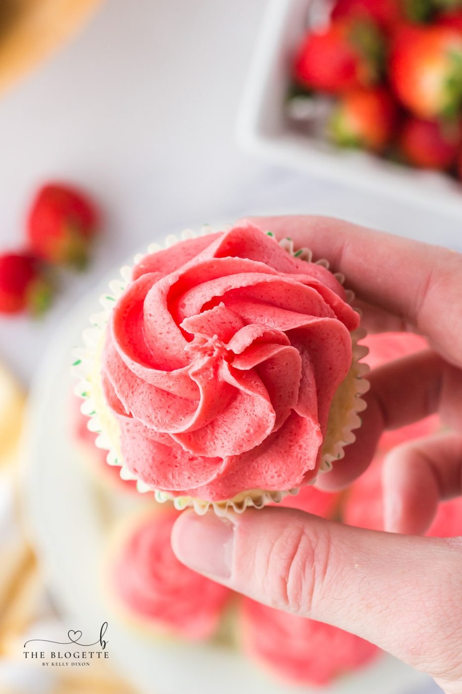 Strawberry Jello Frosting