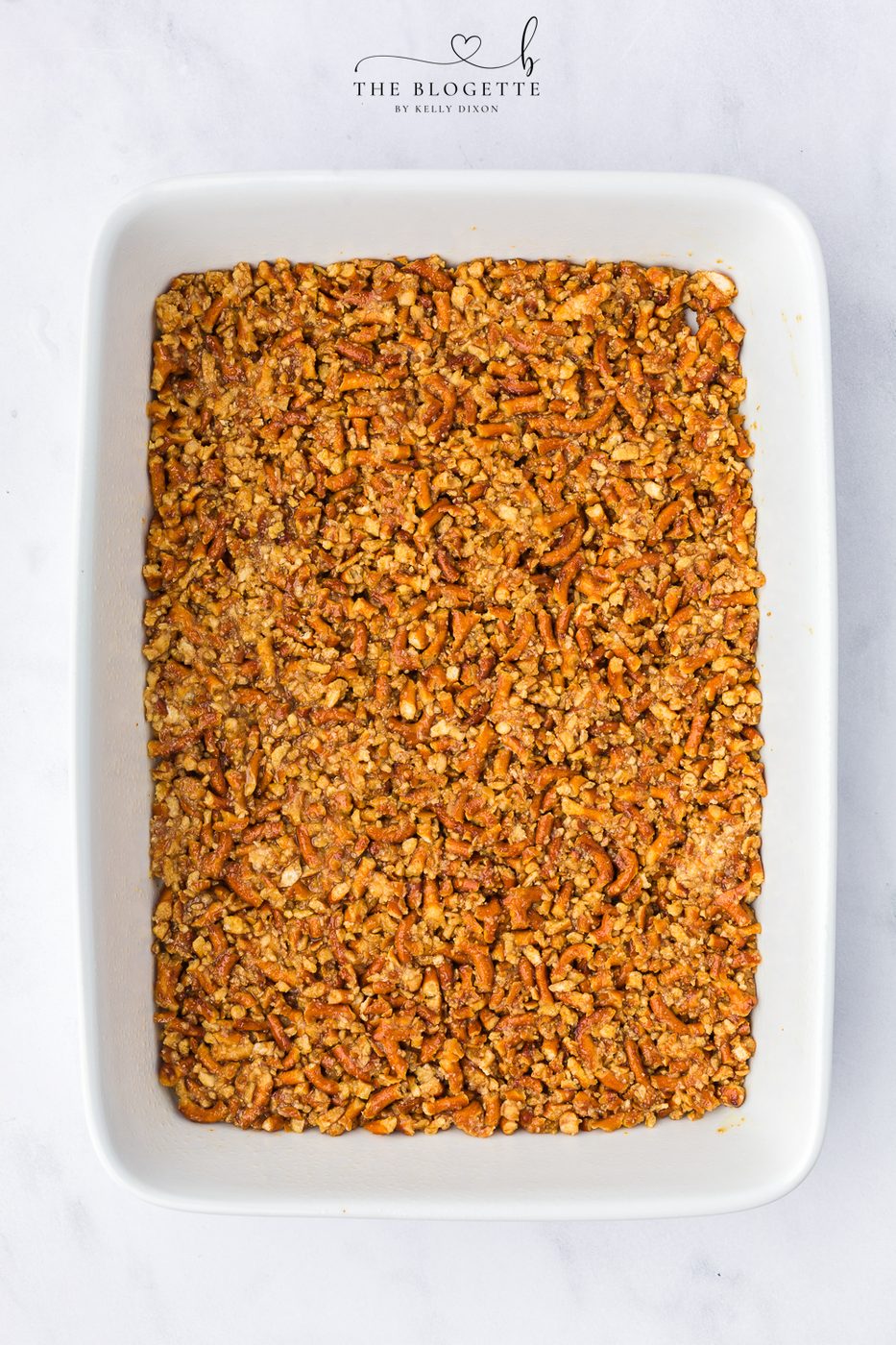 Press it into the dish