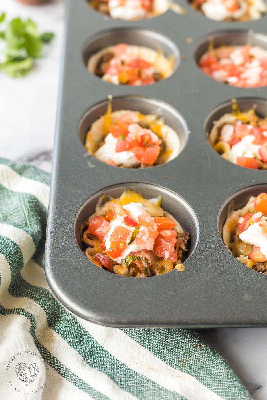 Flour tortilla taco cups