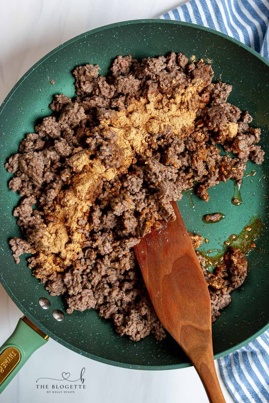 Ground meat